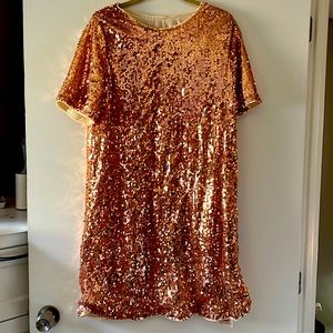 New with tags Sequin T-shirt Dress
